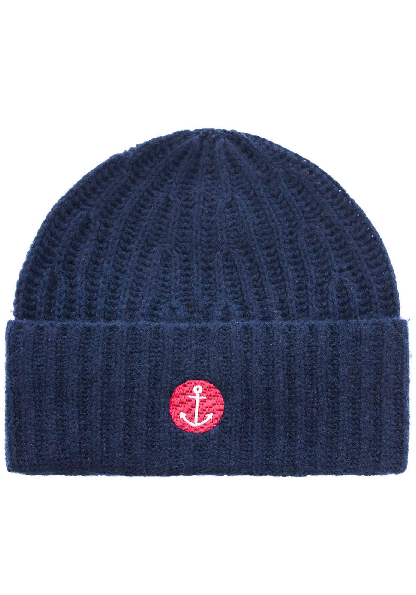 Zwillingsherz Beanie »Beanie mit Anker Stickerei«, (Packung), mit auffälligem Anker-Motiv von zwillingsherz