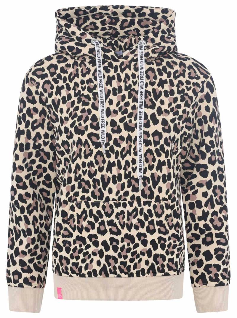 Zwillingsherz Hoodie »"Classic Leo AOP"«, Leo Allover mit Kängurutaschen von zwillingsherz
