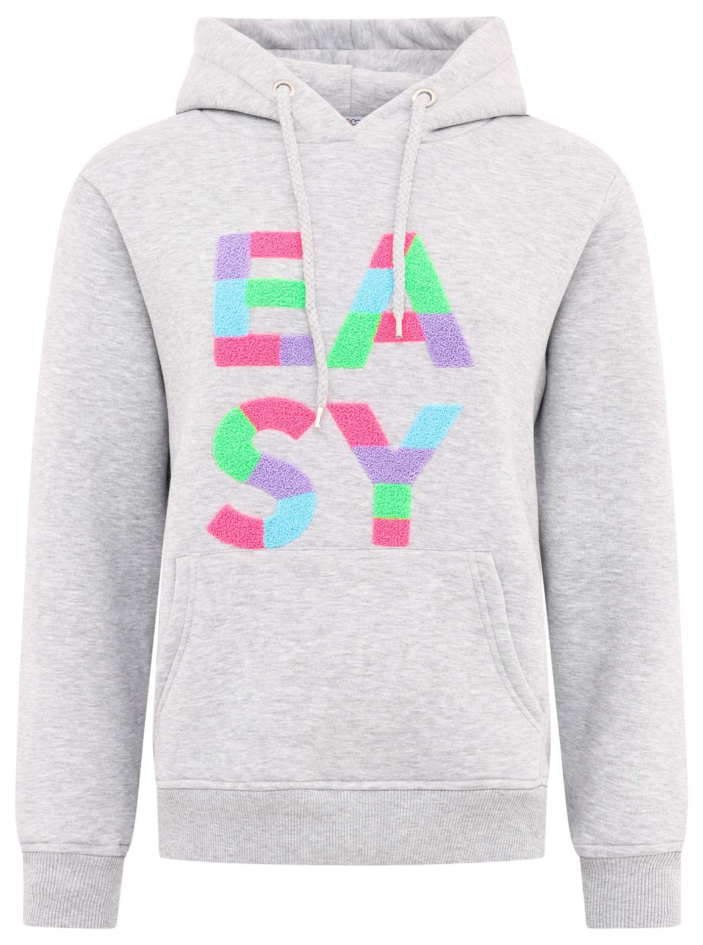 Zwillingsherz Hoodie »"EASY"«, mit buntem Easy Schriftzug Zwillingsherz Hoodie »"EASY"«, mit buntem Easy Schriftzug von zwillingsherz