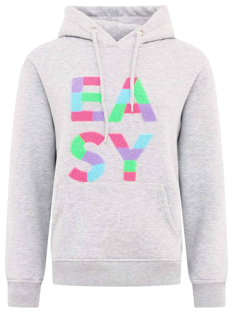 Zwillingsherz Hoodie »"EASY"«, mit buntem Easy Schriftzug von zwillingsherz