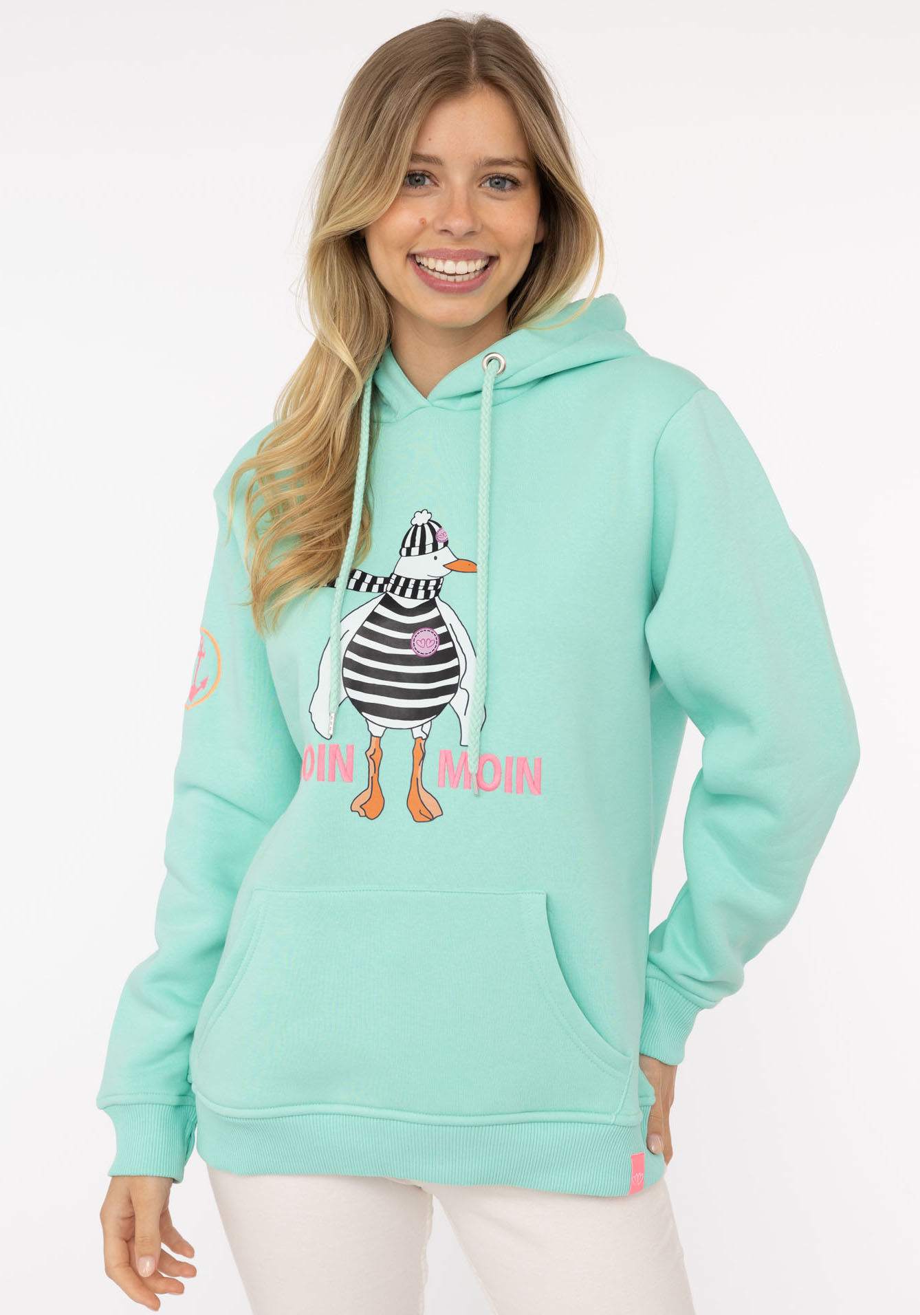Zwillingsherz Hoodie »"Moin Moin Möwe"«, mit nordischem Gruss und lustiger Möwe Zwillingsherz Hoodie »"Moin Moin Möwe"«, mit nordischem Gruss und lustiger Möwe von zwillingsherz