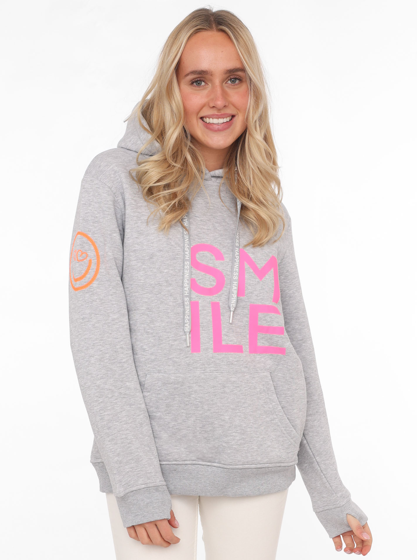 Zwillingsherz Hoodie »"Alissa"«, mit SMILE Print von zwillingsherz