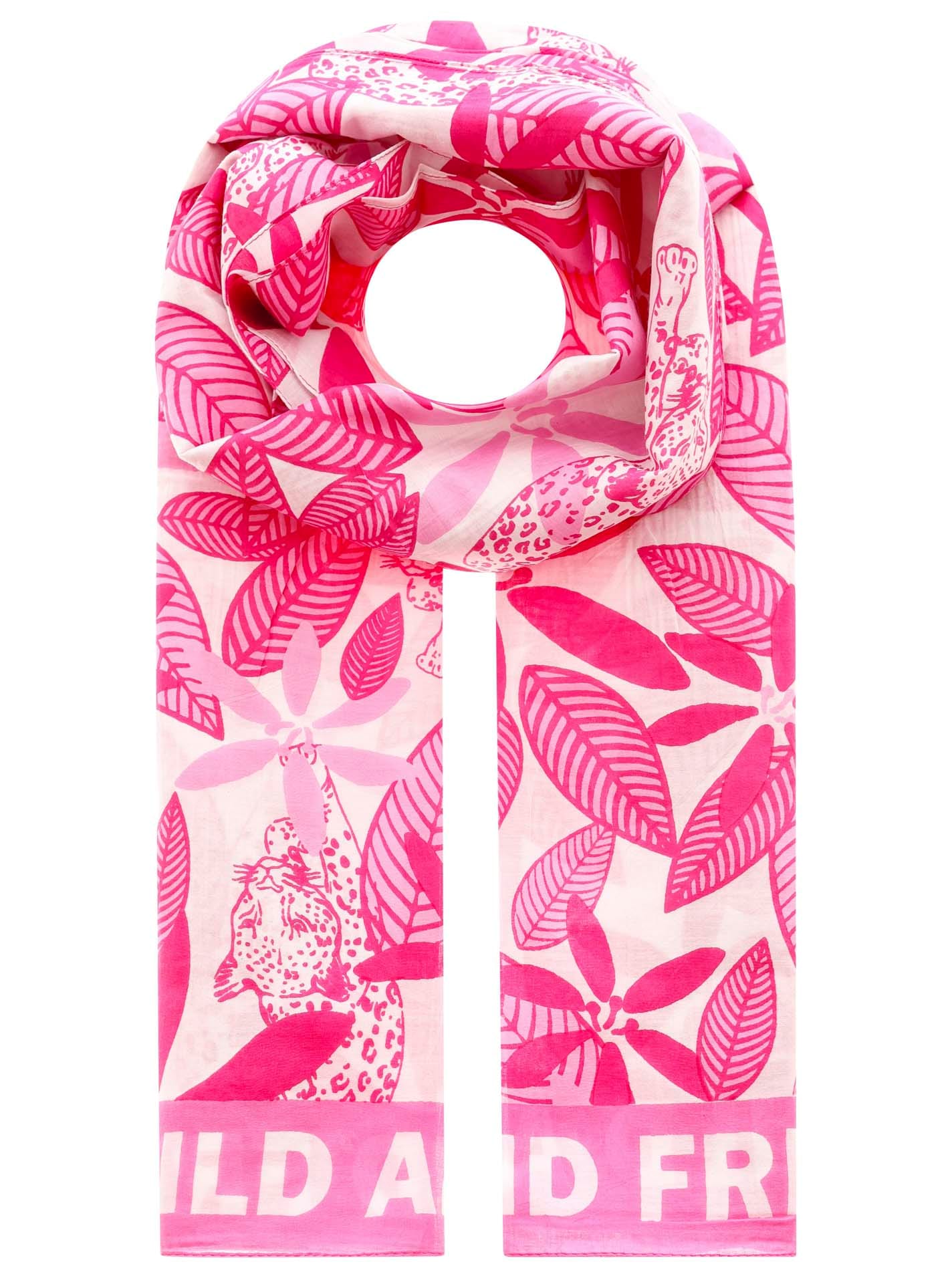 Zwillingsherz Modeschal »"Wild and Free"«, mit buntem Blumenmuster von zwillingsherz