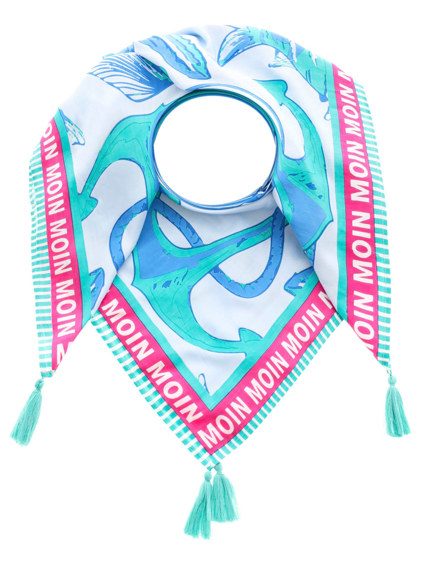 Zwillingsherz Modetuch »"Ocean"«, mit Tasseln Zwillingsherz Modetuch »"Ocean"«, mit Tasseln von zwillingsherz