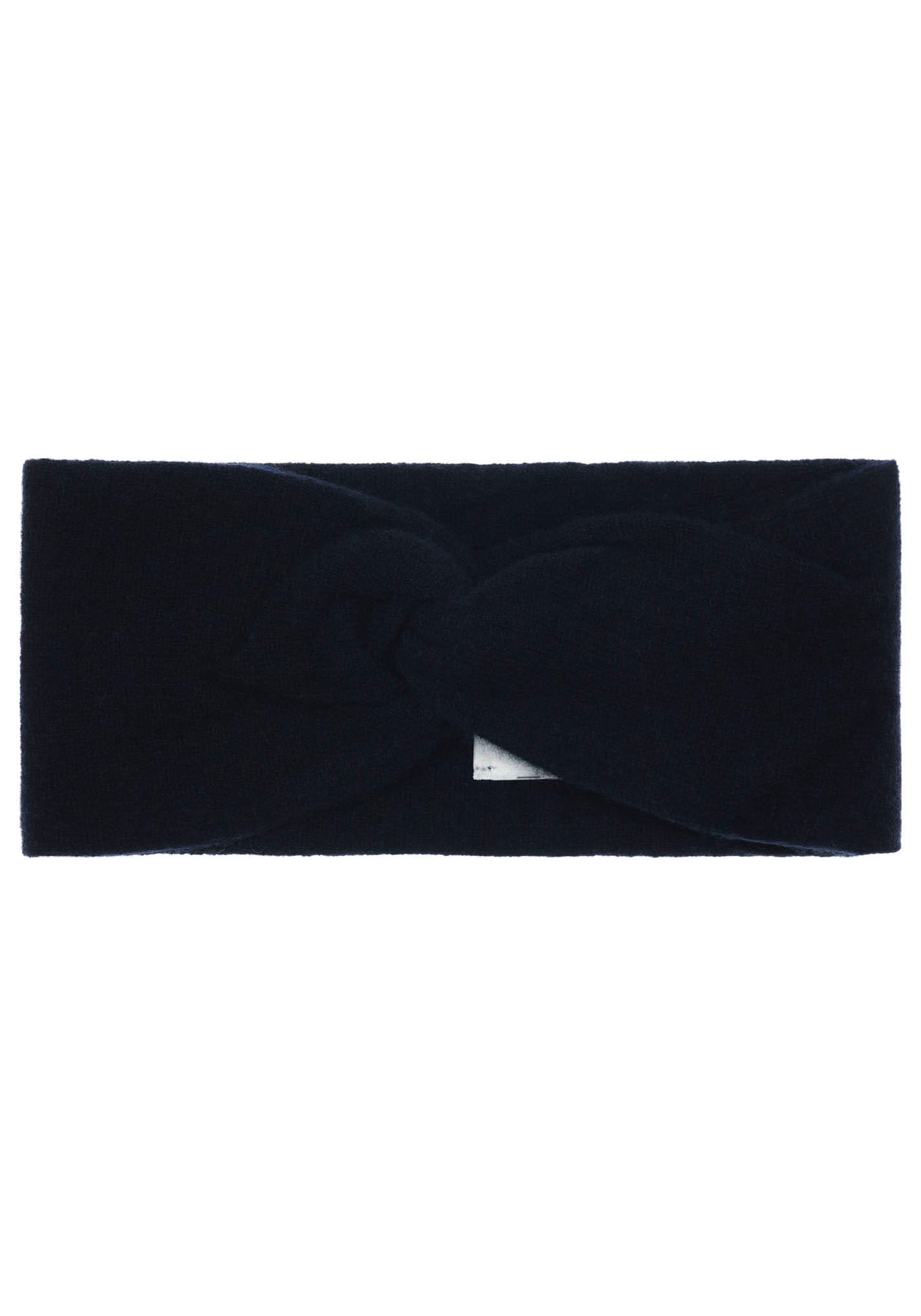 Zwillingsherz Stirnband, Knoten vorn, Cashmere, Feinstrick Zwillingsherz Stirnband, Knoten vorn, Cashmere, Feinstrick von zwillingsherz