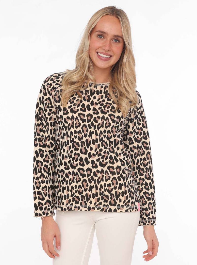 Zwillingsherz Sweater »"Leo allover"«, mit animalischem Printdesign von zwillingsherz